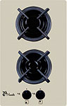фото Встраиваемая газовая варочная панель лысьва gr0200g00 кремовая