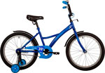 Велосипед Novatrack 20/'/' STRIKE синий, тормоз нож, крылья корот, защита А-тип 203STRIKE.BL22