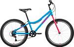 фото Велосипед altair mtb ht 24 1.0 2022 рост 12'' голубой/розовый (rbk22al24091)