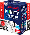 фото Таблетки для посудомоечных машин maunfeld purity 7в1 эко mdt60ph (60 шт. в упаковке)