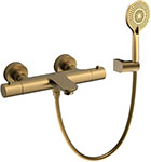 Смеситель для ванны термостатический Raiber Graceful/золото (RPG-008) душевая система встраиваемая raiber graceful золото rpg 005