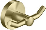 Крючок двойной Timo Saona (13012/17), золото матовое смеситель для раковины встроенный timo saona 2371 18sm черное золото