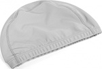 Шапочка для плавания Bradex текстильная покрытая ПУ, серая SF 0368 шапочка для плавания взрослая onlytop мозаика тканевая обхват 54 60 см