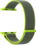 фото Ремешок для часов lyambda для apple watch 38/40 mm vega ds-gn-02-40-2 gray-green