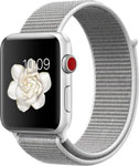

Ремешок нейлоновый Eva для Apple Watch 38/40mm Серый/Белый (AVA009WS)
