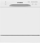 Компактная посудомоечная машина Hyundai DT403 белый - фото 1