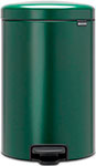 фото Мусорный бак brabantia newicon, 12 л, зеленая сосна (304040)