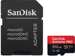 Карта памяти Sandisk Ultra 512GB + адаптер (SDSQXCD-512G-GN6MA)