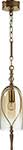 Люстра подвесная Odeon Light NEO BELL, бронзовый/коньячный/стекло (4892/1) винтаж бронзовый кварцевый шаровое стекло карманные часы ожерелье