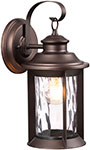 Ландшафтный настенный светильник Odeon Light NATURE MAVRET, темно-коричневый/прозр ачный (4961/1W)