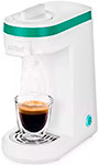 Кофеварка капсульная Kitfort КТ-7122-2, бело-зеленый рожковая кофеварка smeg ecf02 зеленый
