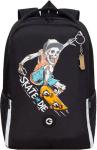 

Рюкзак Grizzly школьный, жесткая спинка, SKATE OR DIE (RB-451-6/1)