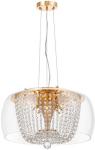 

Подвесной светильник Lumina Deco Disposa LDP 7018-500 PR+F.GD, Золото/прозрачный