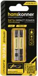 

Биты Hanskonner T30x50 мм, ImpactPower, торсионные, 2 шт (HT30-50-2T)