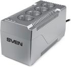 

Стабилизатор напряжения Sven VR-F1000, ≤320 Вт, 184-285 В, 4хCEE7/4 (2хAVR, 2 х сетевой фильтр), серебро (SV-018818), Серебристый