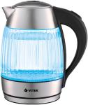 

Чайник электрический Vitek VT-7030, Серебристый/черный