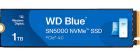 SSD накопитель Western Digital M.2 SN5000 Blue 1000 Гб PCIe 4.0 (WDS100T4B0E)