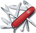 Нож перочинный Victorinox Fieldmaster, 91 мм, 15 функций, красный нож перочинный victorinox picknicker 111 мм 11 функций с фиксатором лезвия красный