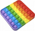 Игрушка-антистресс Red Line Pop it разноцветные резиновые пузырьки