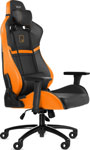 Игровое компьютерное кресло Warp GR-BOR черно-оранжевое игровое компьютерное кресло warp gr bpp черно фиолетовое