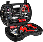 Набор пневмоинструмента и аксессуаров Deko DKPT61 Premium красный набор аксессуаров grohe essentials 5 предметов 40344001