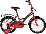 Велосипед  Foxx 16'' BRIEF красный, 163BRIEF.RD21 ключница дерево велосипед с корзинкой с ами чёрная зеркальная 6х22 3х29 5 см
