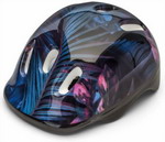 Шлем защитный подростковый Atemi аквапринт Тропик М (6-12 лет) AKH06BM