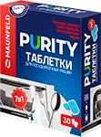 фото Таблетки для посудомоечных машин maunfeld purity 7в1 эко mdt30ph (30 шт. в упаковке)