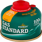 Газовый баллон Tourist Standart TBR-100 (100 г) газовый баллон резьбовой tourist standart tbr 450 450 г