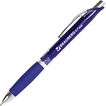 Ручка шариковая автоматическая Brauberg Jet-X, синяя, 12 шт, 0,35 мм (880200) ручка шариковая brauberg extra glide gt tone orange синяя выгодный комплект 12 штук 0 35 мм 880179
