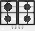 фото Встраиваемая газовая варочная панель hotpoint hg 61f/wh