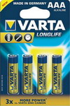 

Батарейка VARTA LONGLIFE AAA бл 4