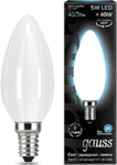 

Лампа GAUSS Filament Свеча OPAL E 14 5W 4100К 103201205