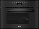 

Встраиваемая пароварка Miele DG7440 OBSW чёрный обсидиан
