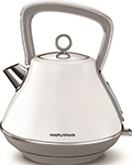 фото Чайник электрический morphy richards evoke pyramid white 100109ee