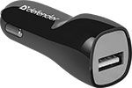 

Автомобильный адаптер Defender UCC-12 1xUSB 5V/1А кабель микро-USB (83590)