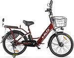 Велосипед Green City e-ALFA new коричневый-2153, 022301-2153
