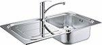 

Набор Grohe мойка K300 оборач и Eurosmart Смеситель для мойки 31565SD0