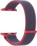 фото Ремешок для часов lyambda для apple watch 38/40 mm vega ds-gn-02-40-3 gray-pink
