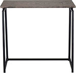 стол на металлокаркасе brabix loft cd 002 складной морёный дуб 641212 Стол на металлокаркасе Brabix LOFT CD-001 (ш800*г440*в740мм), складной, цвет морёный дуб, 641209
