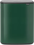 Мусорный бак Brabantia BO TOUCH BIN (2x30л), зеленая сосна