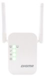 

Повторитель беспроводного сигнала Digma D-WR310 N300 10/100BASE-TX/Wi-Fi белый (упак.:1шт)