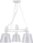 

Люстра подвесная Arte Lamp A4289LM-3WH белый, Белый/прозрачный