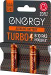 Батарейка алкалиновая Energy Turbo LR03/2B (АAА) 107048