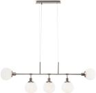 

Люстра подвесная Maytoni Erich Modern/Никель (MOD221-PL-05-N), Никель/белый
