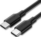 

Кабель Ugreen US286 (50998) USB-C 2.0 Male To USB-C 2.0 Male 3A Data Cable, 1,5 м., черный