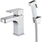 

Смеситель для раковины с гигиеническим душем Kaiser Sonat Хромированный (34088)