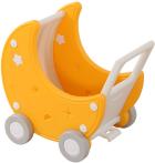 

Коляска для кукол детская Unix Kids Moon (PPCARTMOON), Белый/желтый