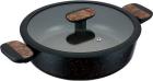 

Сотейник индукционный Regent с крышкой и с двумя ручками, 3.3 л, 26 см, inox Linea ALBERO, черный/коричневый (62-1226)