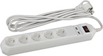 

Сетевой фильтр ЭРА USF-5es-1.5m-USB-W (белый)